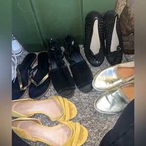 Woman’s name brand shoe bundle shoe sizes 6.5-7